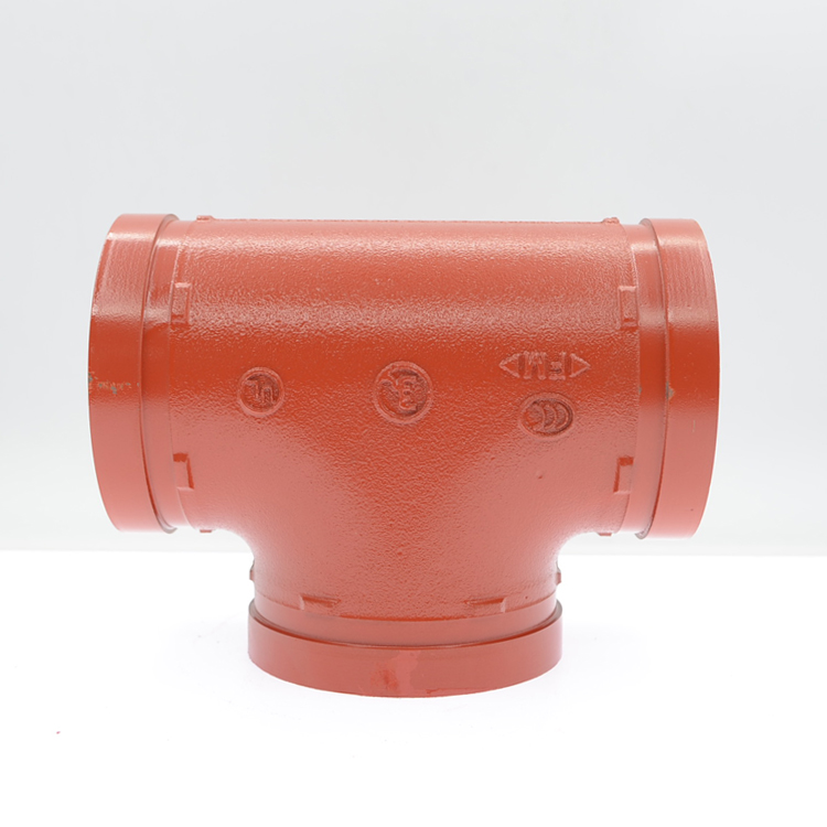 河北建支管件消防沟槽正三通